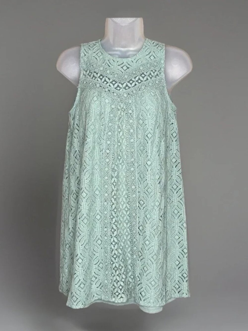 Jolt‎ Tunic Top Women S Aqua Lace Boho Cottagecore Fairy Romantic Chic Festival